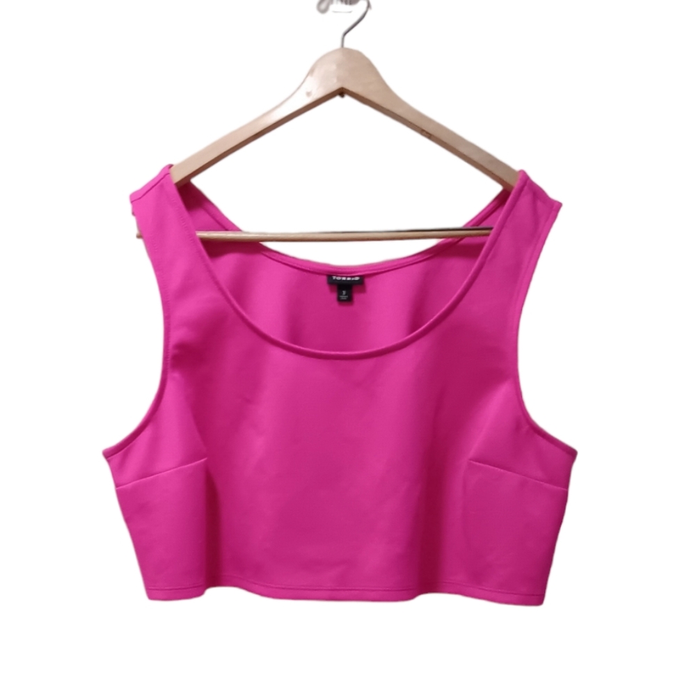 - ***HOT PINK***CROPPED TANK TOP by TORRID